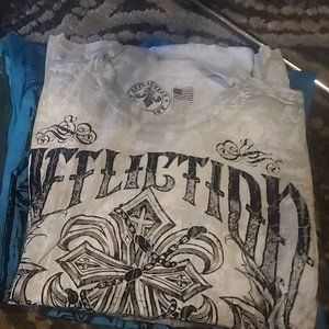 7 Men Affliction Shirts